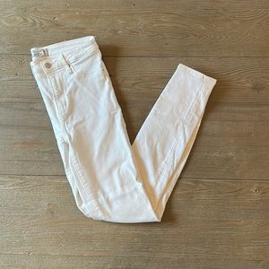 Abercrombie & Fitch white denim jeans size 26